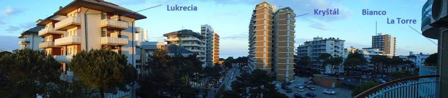 Apartmány Rezidencia Lukrécia, Lignano ubytovanie, Lignano apartmány, dovolenka lignano, dovolenka Taliansko, luxusné apartmány lignano
